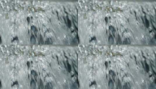 河流 清澈小溪  泉水 大自然 天然水 纯净水高清在线视频素材下载