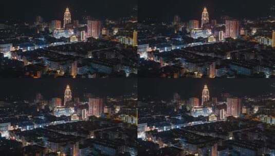 汕尾城市宣传片夜景高清在线视频素材下载