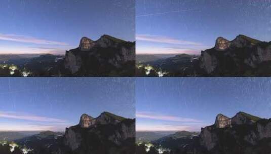 4k星空夜景延时高清在线视频素材下载