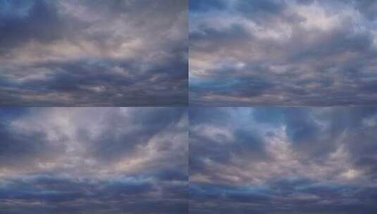多云天空延时乌云飘动云朵飘飘天气变化气象高清在线视频素材下载