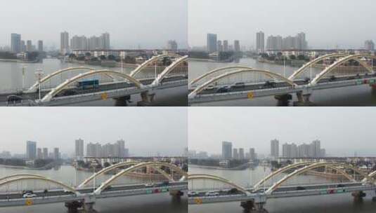 江苏宜兴世纪大桥高清在线视频素材下载