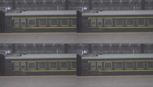 火车站月台高清在线视频素材下载