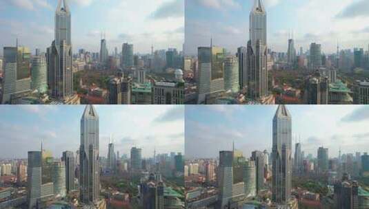 上海城市交通风光高清在线视频素材下载