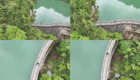 航拍福建宁德福鼎太姥山海上仙山云海风光高清在线视频素材下载