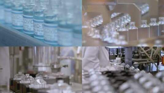 【合集】流水线上生产的瓶子高清在线视频素材下载