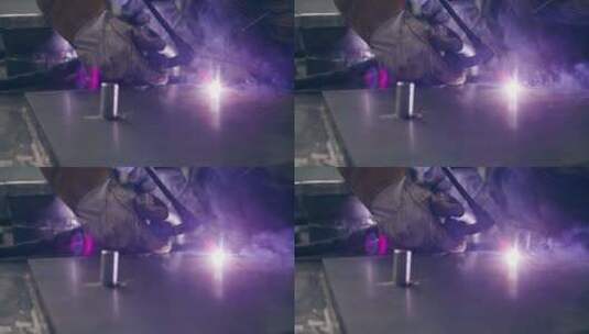 激光等离子焊接高清在线视频素材下载