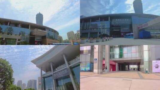 杭州西湖文化广场延时高清在线视频素材下载