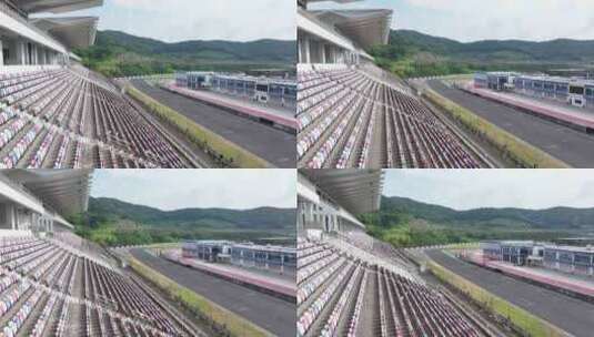 空旷的宁波国际赛车场高清在线视频素材下载