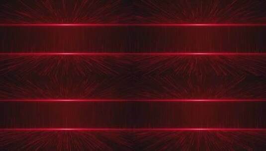 4k红色粒子光线三维空间背景AE模板高清AE视频素材下载