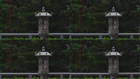 古建筑屋檐下雨空镜头大雨小雨雨季谷雨惊蛰高清在线视频素材下载