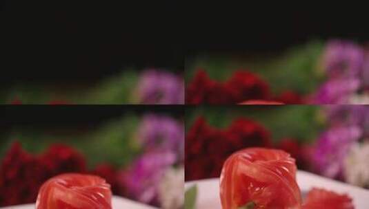 番茄西红柿蔬菜美食 (19)高清在线视频素材下载