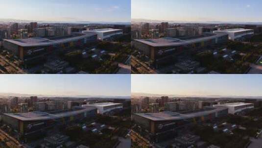 北京 奥体中心 国家会议中心 1-5D2高清在线视频素材下载