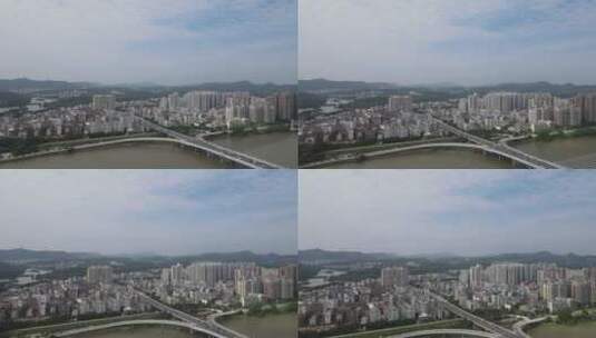 惠州惠城区航拍高清在线视频素材下载