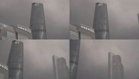 广州国际金融中心高清在线视频素材下载
