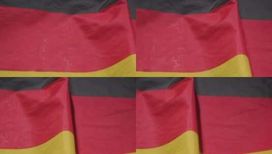 德国国旗特写镜头高清在线视频素材下载