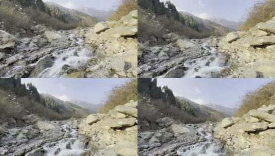 自然山间溪流【4k-60P】高清在线视频素材下载