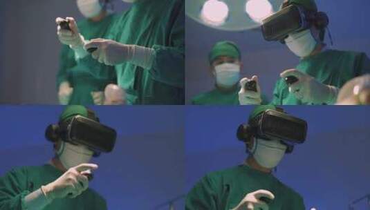 VR虚拟手术合集高清在线视频素材下载