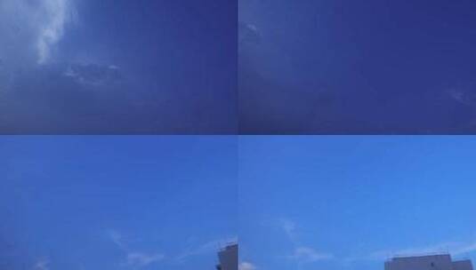 蓝天白云(4k)高清在线视频素材下载