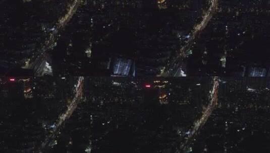 广州猎德大道夜景高清在线视频素材下载