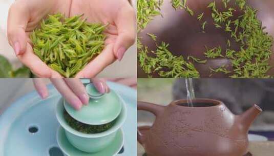 茶高清宣传片炒茶茶叶加工茶文化高清在线视频素材下载