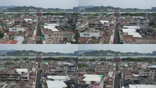 潮州古城高清在线视频素材下载