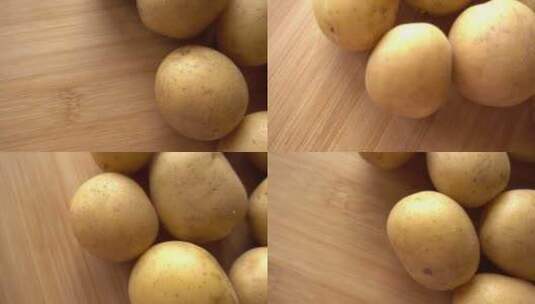 土豆小土豆土豆特写土豆视频土豆素材高清在线视频素材下载