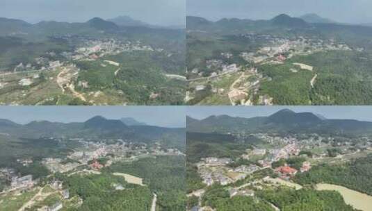 航拍福州寿山村寿山石山脉高清在线视频素材下载