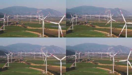 风力发电能源动力高清在线视频素材下载