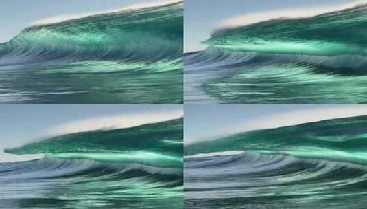 大海海浪翻滚高清在线视频素材下载