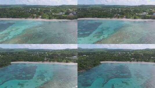 多米尼加共和国萨马纳半岛拉斯加莱拉斯的普高清在线视频素材下载