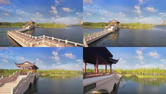 上海市临港新片区风景高清在线视频素材下载