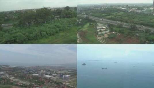 印度尼西亚首都雅加达航拍高清在线视频素材下载