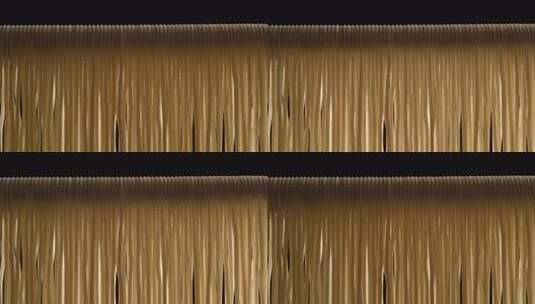 面条中式面条中餐面食手擀面手工面细面条高清在线视频素材下载