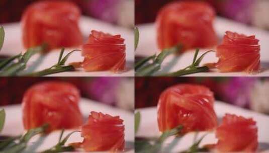 番茄西红柿蔬菜美食 (20)高清在线视频素材下载
