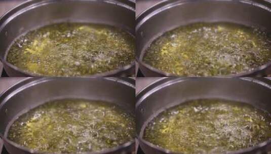 烧开水熬绿豆汤 (1)高清在线视频素材下载