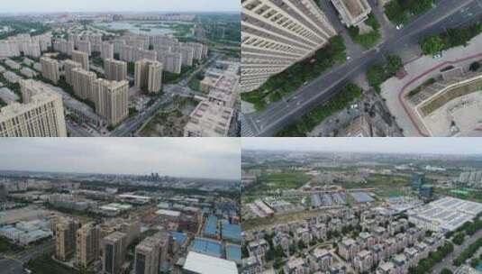 北京亦庄镇 航拍空镜 合集高清在线视频素材下载