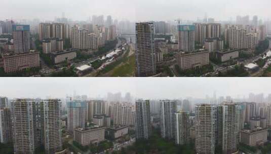 重庆城市大景高楼高清在线视频素材下载