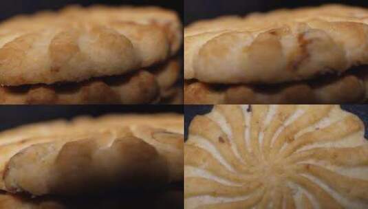 【镜头合集】休闲零食饼干甜点高清在线视频素材下载
