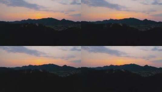 日出前的南山高清在线视频素材下载