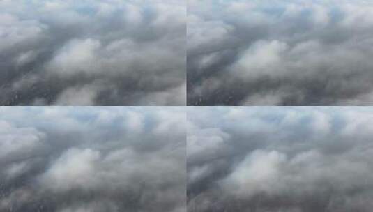 城市高空云海景观高清在线视频素材下载