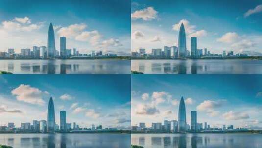 深圳城市地标延时视频高清在线视频素材下载