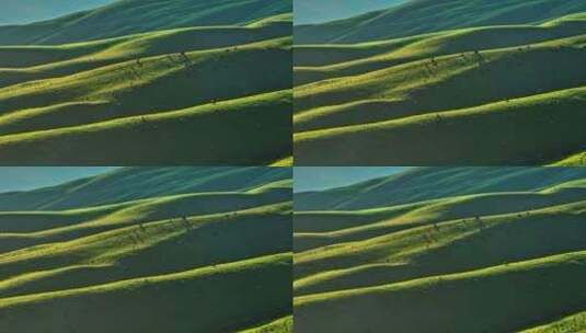 航拍新疆草原美景风景高清在线视频素材下载