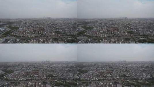 江苏苏州古城全景航拍高清在线视频素材下载