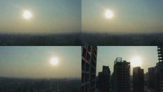 合集_城市空气污染4k航拍高清在线视频素材下载