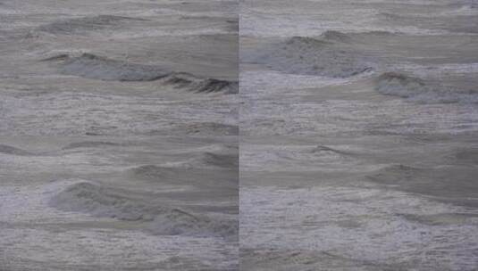 冬天的海浪高清在线视频素材下载