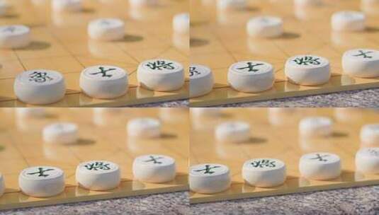 下象棋中国象棋高清在线视频素材下载