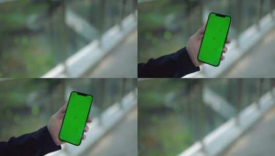 手机绿屏合成高清在线视频素材下载