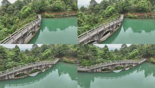 航拍福建宁德福鼎太姥山海上仙山云海风光高清在线视频素材下载