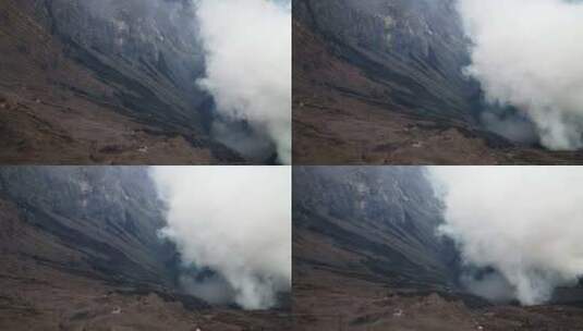 印尼Bromo火山延时摄影高清在线视频素材下载