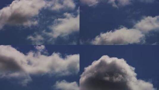云端延时摄影高清在线视频素材下载